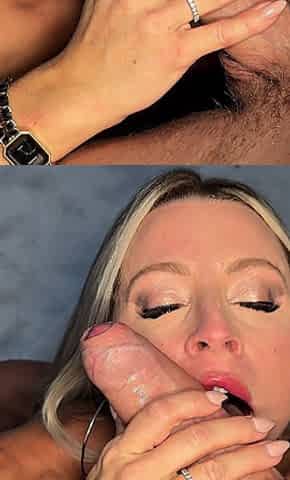 Fit Blonde Fucked and Cumshot by a Big Pornstar Cock - Tiffani Time and Filoufitt