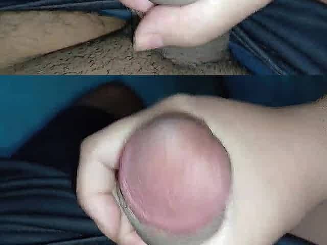 Sexy Tugjob and Oral job to Large Penis and Spunk fountain