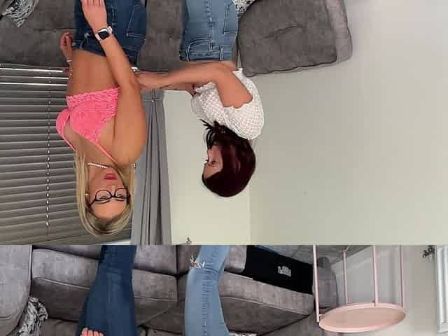 Wedgie Prank with Belle Ohara