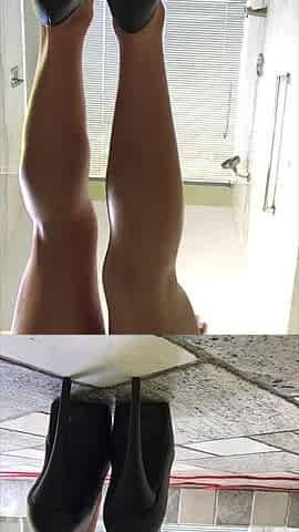 Who has a foot/leg fetish?