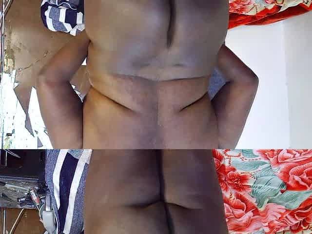Thick Black Body Tease & Butt Shake
