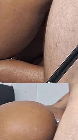 Big Ass for My 18 Year Old Stepdaughter's Anal