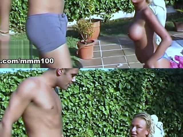 French Pornstar Delfynn Delage threesome with 2 hungarian stallions - Remastered - MMM100