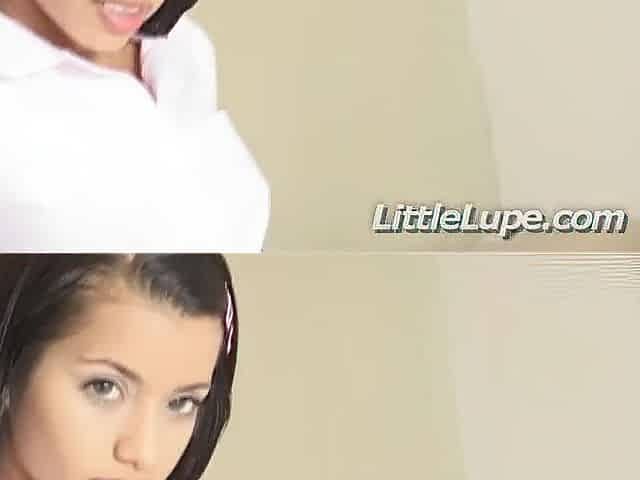 Hot solo latin chick teen lupe