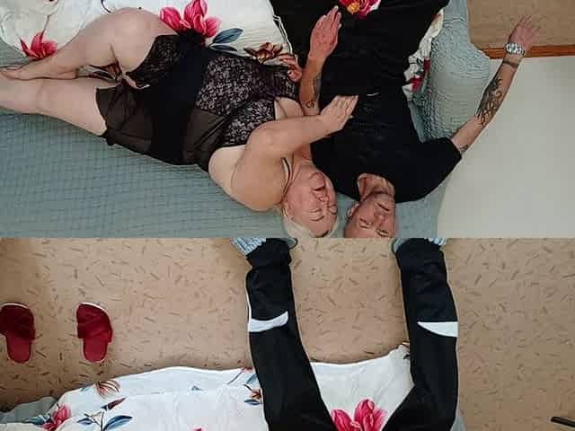 Stepmom Gives a Long Deep and High-quality Blowjob Before My Cumshot in Her Mouth