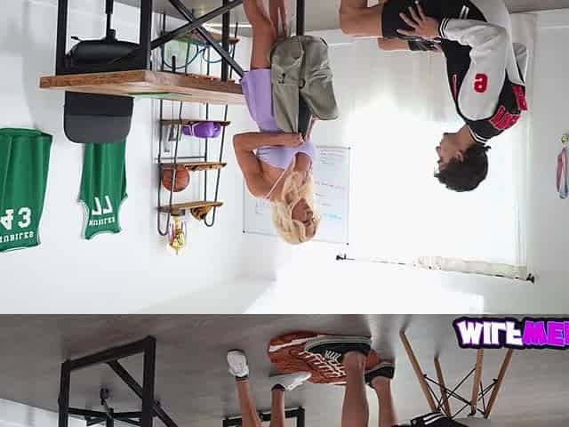 College mother I'd like to fuck Trainer Craves Her Players Protein Shake