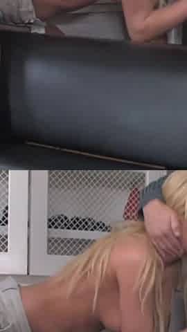 Bruce Venture and his friend banging slutty blondies