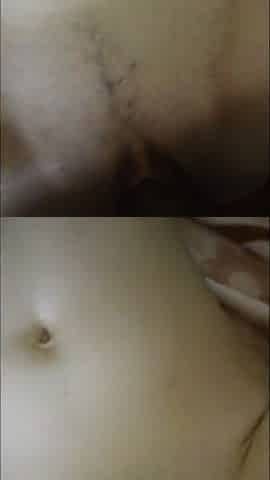 vagina screw and spunk flow, pov