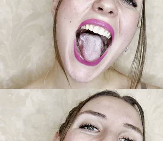 Natural Mouth State: Throat View