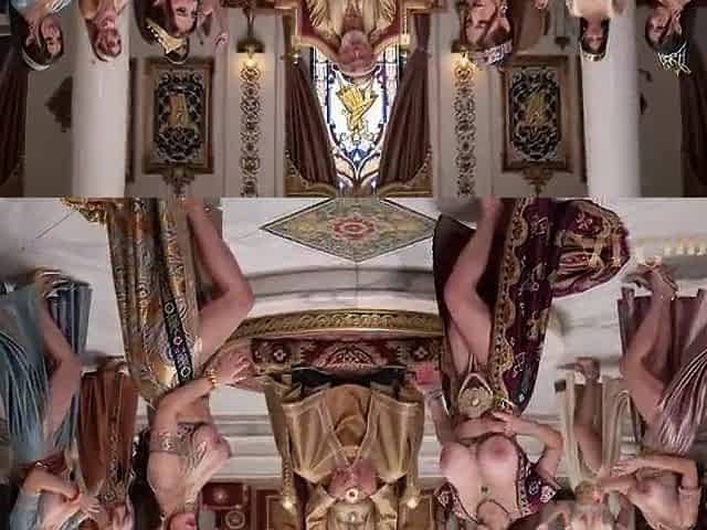 Ottoman Sultan has an Fuckfest with his Harem of Breasty Sweethearts (AI Generated)
