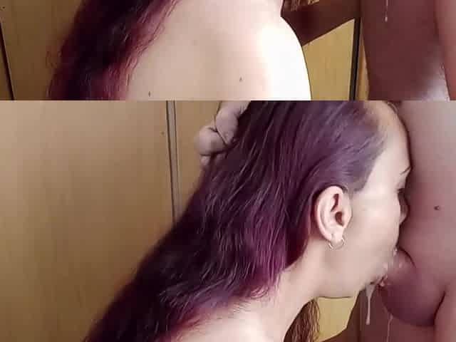 Cum In Face In Messy Cum In Mouth, Throat And Face Compilation