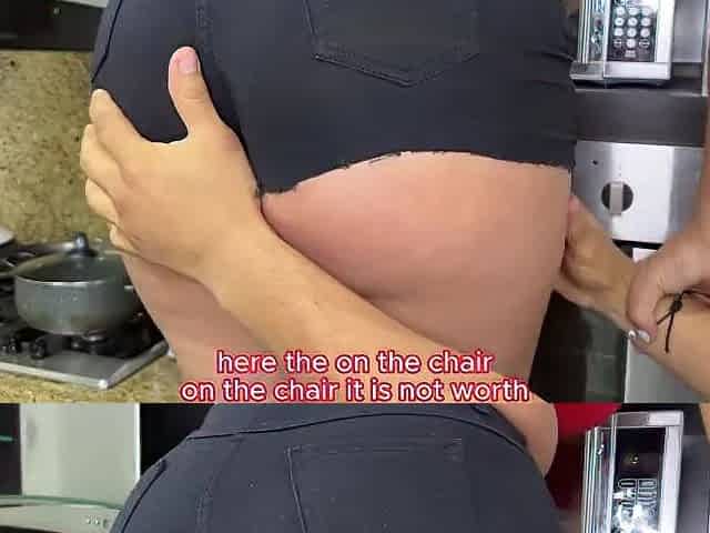 CLEAN UP WHILST I GRAB YOUR LATIN BABE BOOTY U'RE VERY HAWT LALIN GIRL