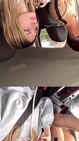 She Accepts a Ride From a Stranger and Ends up Him in the Garage on Top of a Punching Bag