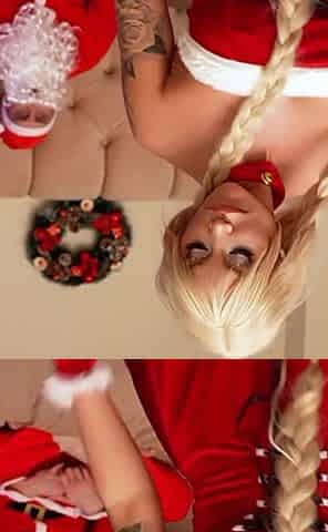 MILF Cosplay Rough Anal Christmas Party