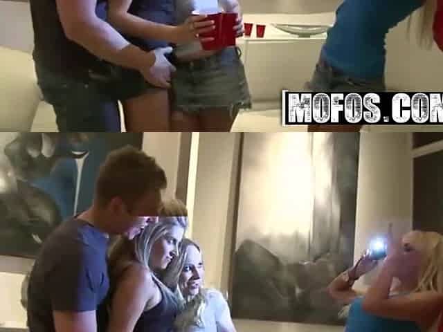 MOFOS - Real Doxy Party - Four blond party angels let loose