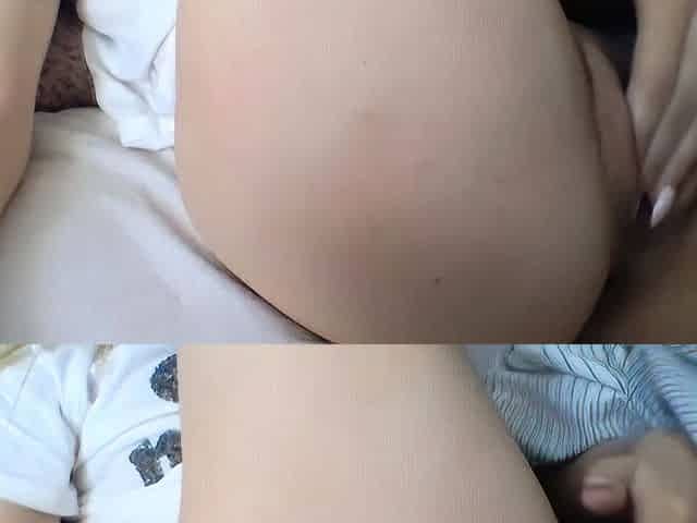 Amateur blonde teen solo dildo
