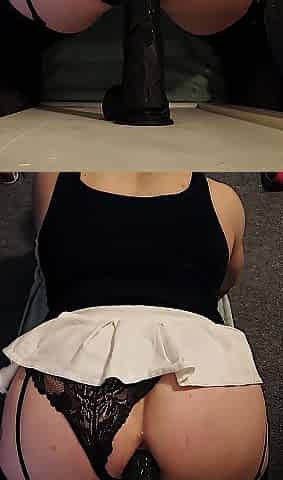 Corpulent butt anal training
