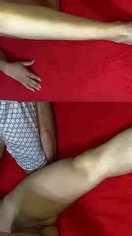 Arabic Algerian Step Stepsister Get a Massage and Fucked by Her Little Stepbrother