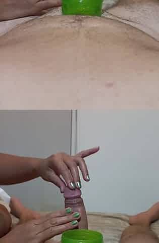 Green Nails Aloe Vera Handjob - Cooling Edging Intense Finish POV