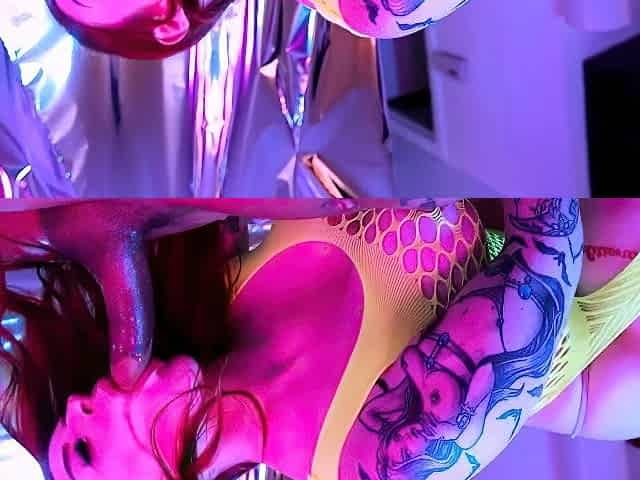 PAWG Redhead Drilled By A Big Black Cock