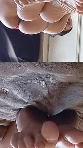 Petite Asian with Small Feet Shows off Her Soles Topless - Sole Show Volume 7