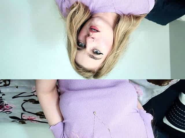 Lovely blonde teens sharing thick cock hardcore