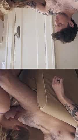 Amateur teen Blowjob with hardcore drilling