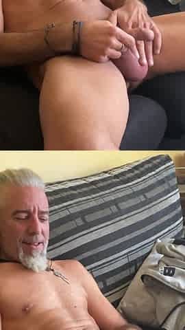 Horny Wife, Spanish MILF - Pegging - I Give You a Handjob Fucking Your Ass with My Dildo