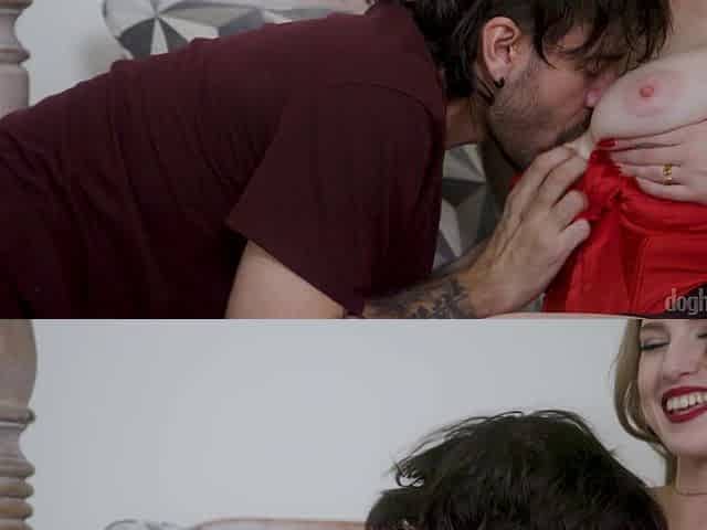 Busty hussy Octavia Red smutty porn scene