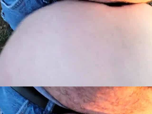 BBW Creampied in Public - Waterfall Adventure