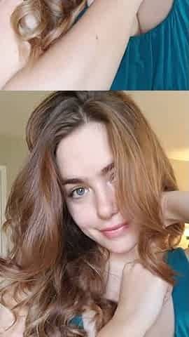 hottie flashes her big floppy tits