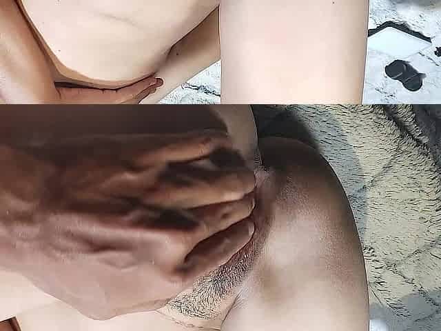 DICK BURNING AS THAT BABE IMPLORES FOR FULL CREAM PIE