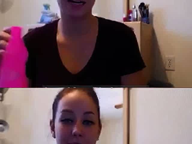 Amateur Striptease with a Funny Twist