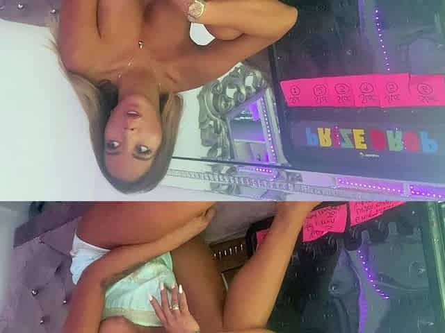 Big boob brunette masturbates on webcam