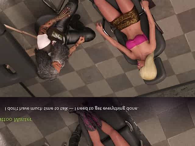 Village Slut Transformation 23 Lilly Got a Tramp Stamp and Nipple Pearced