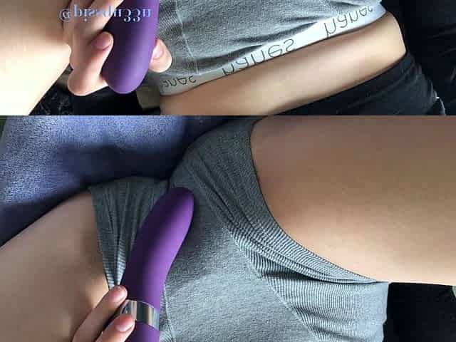 Beautiful Sonya having a horny solo toy masturbation