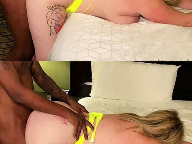 Blonde Euro babe sucks a hardcore dick