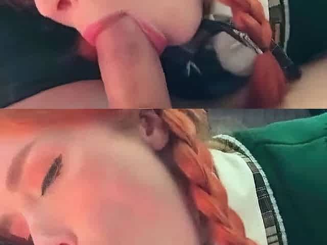 Redhead Amateur Blowjob Hardcore