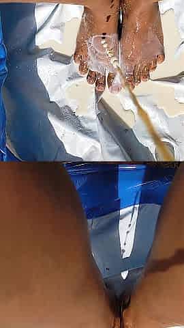 Dropping some Milk on my feet