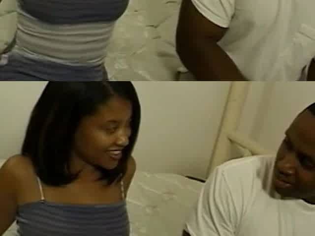 Lustful hairy black teen memorable adult clip