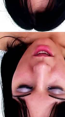 Two horny teens get their first lesbian experience where the men are at work