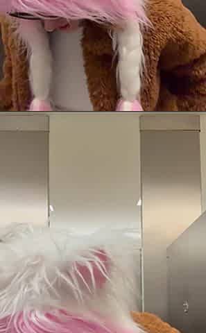 At the Airport Getting Ready for Some More Anal Training
