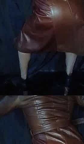 Leather cum