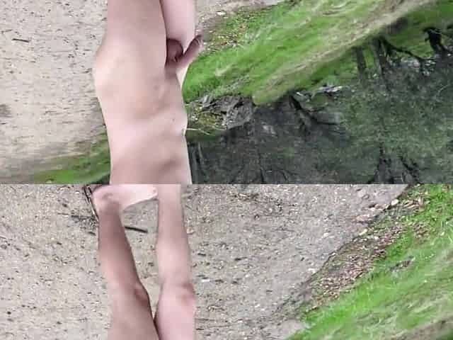 Short walk away from my clothing - Soft Knob Swinging Fetish HD 60fps (part 1 of two)