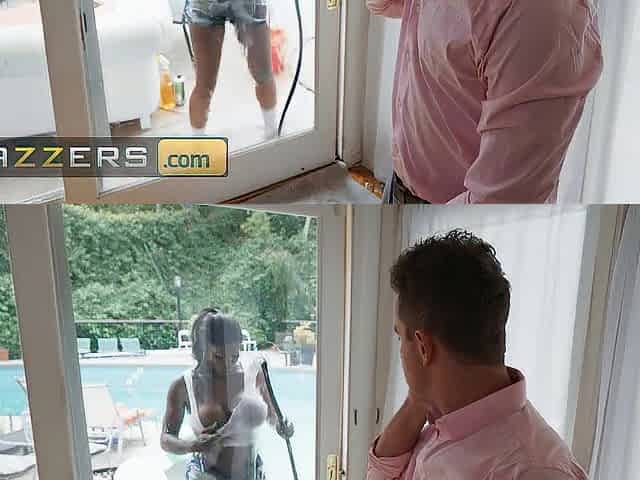 Soapy Whores Squeaky Cleaners Black Mystique Brazzers
