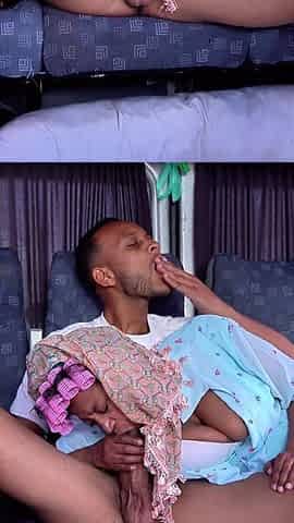 Ebony Granny BBC Asss Fucked While Driving