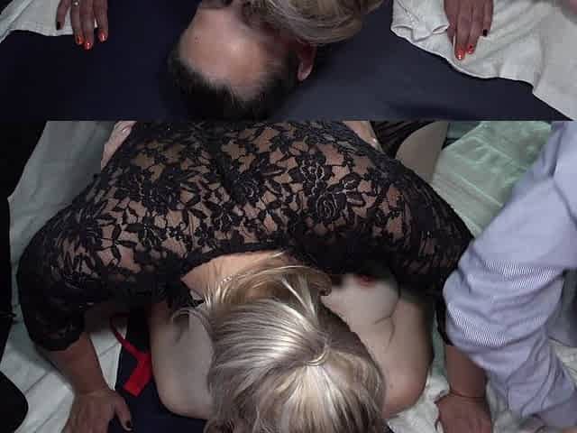 Vicky and Jenny in Swinger Club