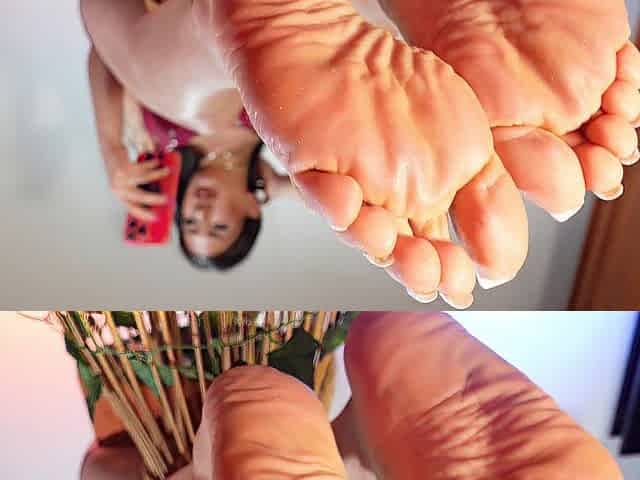 Foot Lover's Dream: Ignoring You with Dusty Soles in 4K