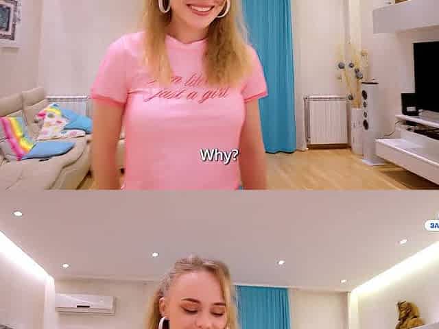Going pantyless in front of my stepbrother, I crave a creampie in my cunt and rug munch
