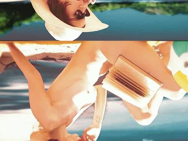 Stripped beach role play sex. POV BJ and cowgirl ride